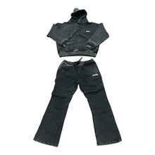 Load image into Gallery viewer, Black Flare Sweatsuit