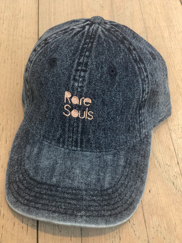 Stone Wash Blue Denim Cap
